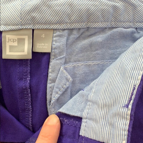 Purple cropped pants 4 - Picture 3 of 3